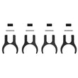 Load image into Gallery viewer, ICON 21-UP Ford Bronco 2-3in HOSE ROUTE KIT OEM REAR LINK 1.9in - Main Product View