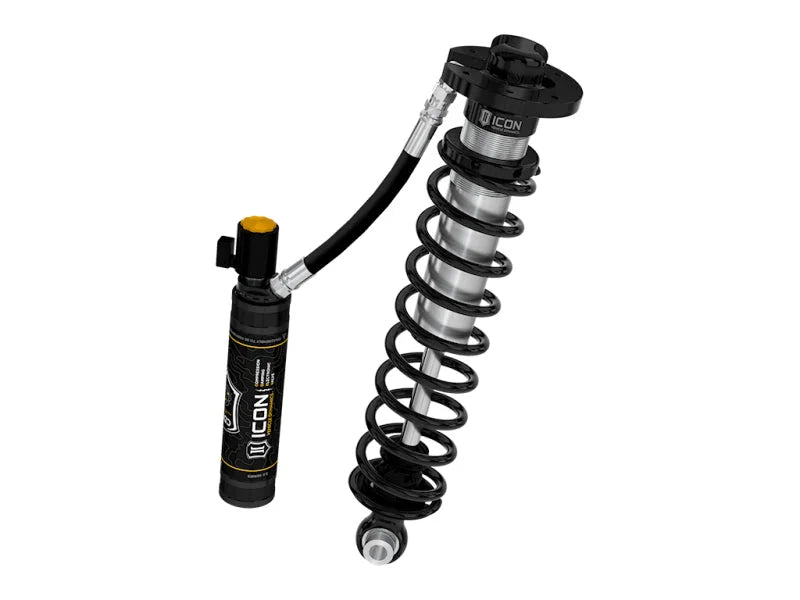 ICON 22-23 Ford F150 Lightning Lowered Front 2.5 VS RR CDEV Coilover Kit - Side View