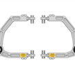 Load image into Gallery viewer, ICON 22-23 Toyota Land Cruiser 300 Billet Upper Control Arm Delta Joint Pro Kit - Main Product View