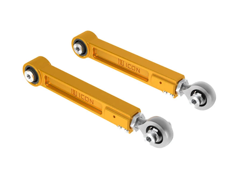 ICON 22-23 Toyota Tundra / 2024 Toyota Tacoma Billet Rear Upper Link Kit - Gold Anodized - Additional View 7