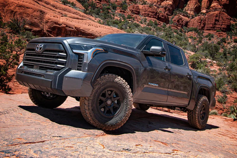 ICON 22+ Toyota Tundra 2.5 EXP Front Coilover Shock - Back View