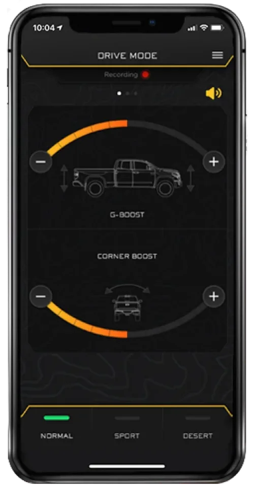 ICON 2020+ Jeep Gladiator JT 2.5in Front 2.5 Series Shocks VS RR CDEV - Pair - Side View