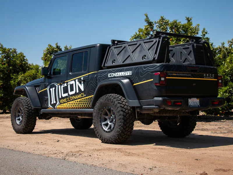 ICON 2.5in Stage 3 Suspension System fits 2020-2022 Jeep Gladiator Jt - Back View