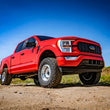 Load image into Gallery viewer, ICON 3.5-4.5in Stage 1 Suspension System With Tubular Upper Control Arms fits 2021-2025 Ford F-150 4WD - Side View