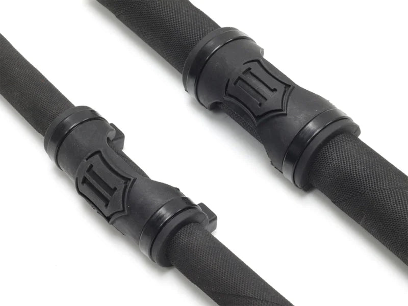 ICON -4 to -10 Hose Shield Kit - Back View