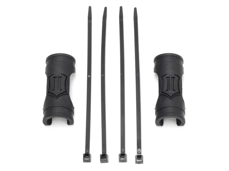 ICON -4 to -10 Hose Shield Kit - Installation View