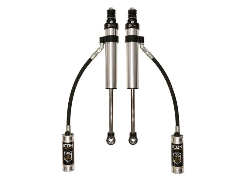 ICON 91-07 Toyota Land Cruiser 80/100 0-3in Rear 2.5 Series Shocks VS RR CDCV - Pair - Side View