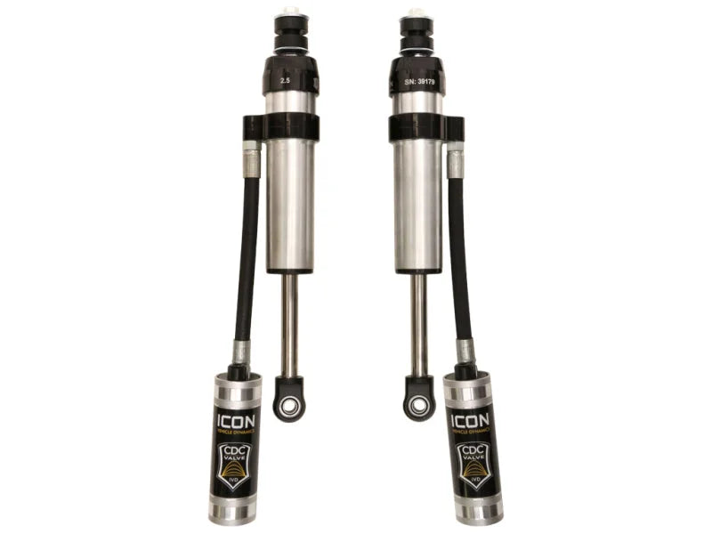 ICON 98-07 Toyota Land Cruiser 100 Series 0-3in Front 2.5 Series Shocks VS RR CDCV - Pair - Side View