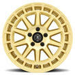 Load image into Gallery viewer, ICON Alloy Journey  17x8 / +38 Offset / 5x100 - Gloss Gold - Side View