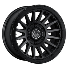 Load image into Gallery viewer, ICON Alloy Recon Pro - 18X9 / 6X5.5 / 40MM / 6.6in. BS - Satin Black - Main Product View