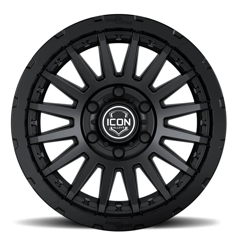 ICON Alloy Recon Pro - 18X9 / 6X5.5 / 40MM / 6.6in. BS - Satin Black - Additional View 8