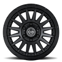 Load image into Gallery viewer, ICON Alloy Recon Pro - 18X9 / 6X5.5 / 40MM / 6.6in. BS - Satin Black - Additional View 8