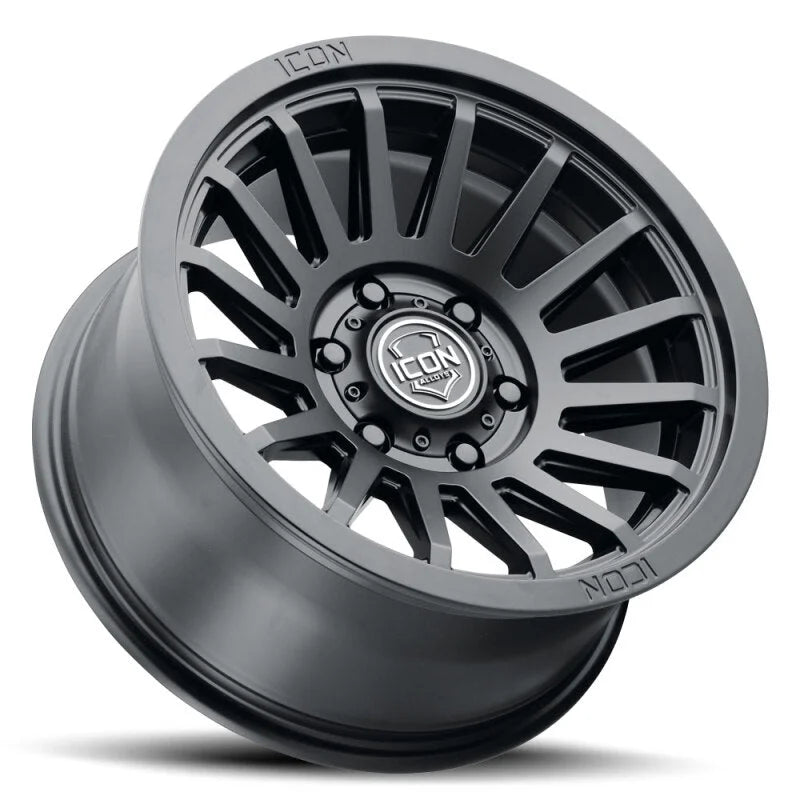 ICON Alloy Recon SLX  - 18x9 / 6x5.5 BP / 40mm Offset / 6.6in. BS - Gloss Black - Side View