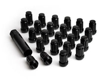 Load image into Gallery viewer, ICON Alloys Lug Nut Kit Black - 1/2in - 24 Lug Nuts w/ Key - Main Product View