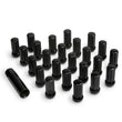 Load image into Gallery viewer, ICON Alloys Lug Nut Kit Black - 14x1.5 - 24 Lug Nuts w/ Key - Main Product View