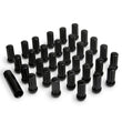Load image into Gallery viewer, ICON Alloys Lug Nut Kit Black - 14x1.5 - 32 Lug Nuts w/ Key - Main Product View