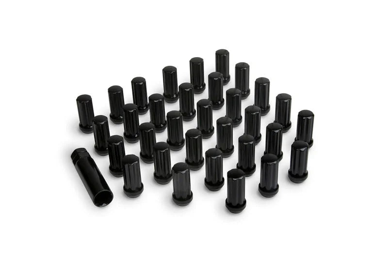 ICON Alloys Lug Nut Kit Black - 14x1.5 - 32 Lug Nuts w/ Key - Main Product View