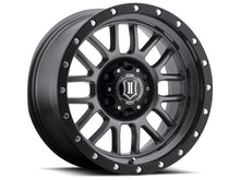 Load image into Gallery viewer, ICON Alpha 20x9 8x170 0mm Offset 5in BS 125.2mm Bore Gun Metal Wheel - Side View