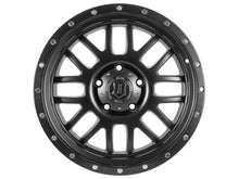 Load image into Gallery viewer, ICON Alpha 20x9 8x6.5 19mm Offset 5.75in BS 125.2mm Bore Satin Black Wheel - Side View
