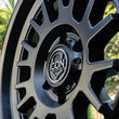 Load image into Gallery viewer, ICON Anza 17x8.5 5x5 -6mm Offset 4.5in BS 71.5mm Hub Bore Satin Black Wheel - Side View