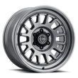 Load image into Gallery viewer, ICON Anza 17x8.5 6x5.5 0mm Offset 4.75in BS 106.1mm Hub Bore Gun Metal Wheel - Main Product View