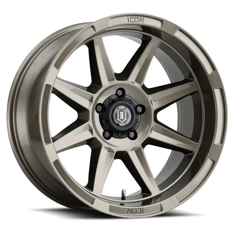 ICON Bandit 20x10 5x150 -24mm Offset 4.5in BS Gloss Bronze Wheel - Main Product View
