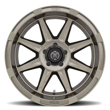 Load image into Gallery viewer, ICON Bandit 20x10 5x150 -24mm Offset 4.5in BS Gloss Bronze Wheel - Side View