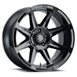 Load image into Gallery viewer, ICON Bandit 20x10 5x5 -24mm 4.5in BS 71.50mm Bore Gloss Black Wheel - Main Product View