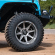 Load image into Gallery viewer, ICON Bandit 20x10 5x5 -24mm 4.5in BS 71.50mm Bore Gun Metal Wheel - Side View