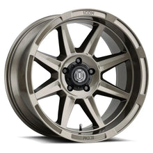 Load image into Gallery viewer, ICON Bandit 20x10 5x5 -24mm Offset 4.5in BS Gloss Bronze Wheel - Main Product View