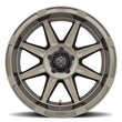 Load image into Gallery viewer, ICON Bandit 20x10 6x5.5 -24mm Offset 4.5in BS Gloss Bronze Wheel - Side View