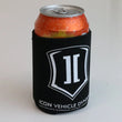 Load image into Gallery viewer, ICON Black Koozie w/Shield - Side View