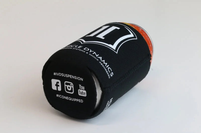 ICON Black Koozie w/Shield - Back View