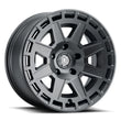 Load image into Gallery viewer, ICON Compass 17x8.5 5x5 -6mm Offset 4.5in BS Satin Black Wheel - Main Product View