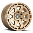 Load image into Gallery viewer, ICON Compass 17x8.5 6x5.5 0mm Offset 4.75in BS Satin Brass Wheel - Main Product View
