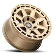 Load image into Gallery viewer, ICON Compass 17x8.5 6x5.5 0mm Offset 4.75in BS Satin Brass Wheel - Detail View