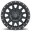 Load image into Gallery viewer, ICON Compression 17x8.5 5x150 25mm Offset 5.75in BS 110.1mm Bore Satin Black Wheel - Side View