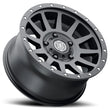 Load image into Gallery viewer, ICON Compression 17x8.5 5x150 25mm Offset 5.75in BS 110.1mm Bore Satin Black Wheel - Detail View