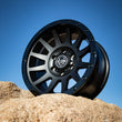 Load image into Gallery viewer, ICON Compression 17x8.5 6x135 6mm Offset 5in BS 87.1mm Bore Double Black Wheel - Installation View