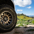 Load image into Gallery viewer, ICON Compression 17x8.5 6x5.5 0mm Offset 4.75in BS 106.1mm Bore Bronze Wheel - Back View
