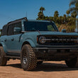 Load image into Gallery viewer, ICON Compression 17x8.5 6x5.5 25mm Offset 5.75in BS 95.1mm Bore Titanium Wheel - Back View