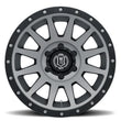 Load image into Gallery viewer, ICON Compression 18x9 5x150 25mm Offset 6in BS Titanium Wheel - Side View