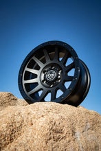 Load image into Gallery viewer, ICON Compression 18x9 6x135 6mm Offset 5.25in BS 87.1mm Double Black Wheel - Back View