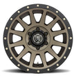 Load image into Gallery viewer, ICON Compression 18x9 6x135 6mm Offset 5.25in BS Bronze Wheel - Side View