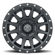Load image into Gallery viewer, ICON Compression 18x9 6x135 6mm Offset 5.25in BS Satin Black Wheel - Back View