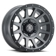 Load image into Gallery viewer, ICON Compression 18x9 6x5.5 0mm Offset 5in BS Titanium Wheel - Main Product View