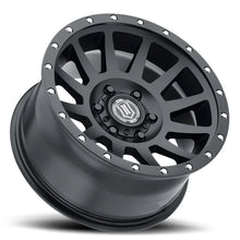 Load image into Gallery viewer, ICON Compression 18x9 6x5.5 25mm Offset 6in BS 95.1mm Bore Satin Black Wheel - Installation View