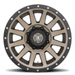 Load image into Gallery viewer, ICON Compression 18x9 8x6.5 12mm Offset 5.5in BS Bronze Wheel - Side View