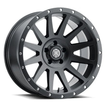 Load image into Gallery viewer, ICON Compression 20x10 6x5.5 -19mm Offset 4.75inBS Satin Black Wheel - Main Product View