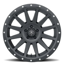 Load image into Gallery viewer, ICON Compression 20x10 6x5.5 -19mm Offset 4.75inBS Satin Black Wheel - Side View